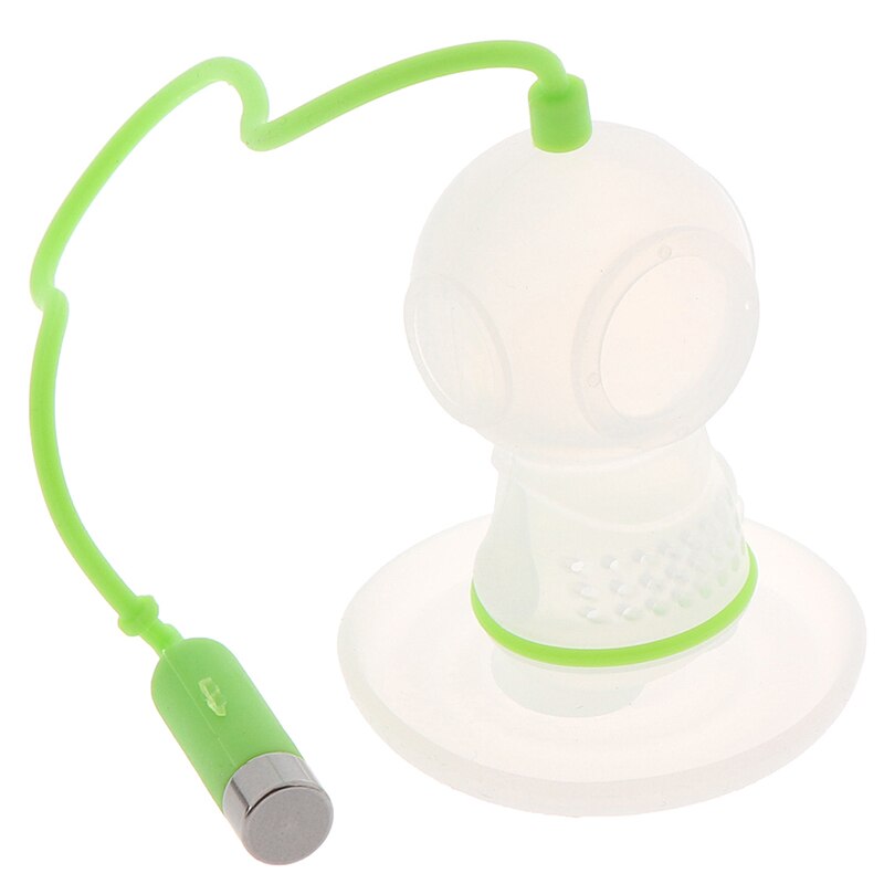Diver Tea Strainers Useful Mesh Tea Infuser Leaf Strainer Filter Silicone Teabags Tea Diffuser Tea Bag Kitchen Tools