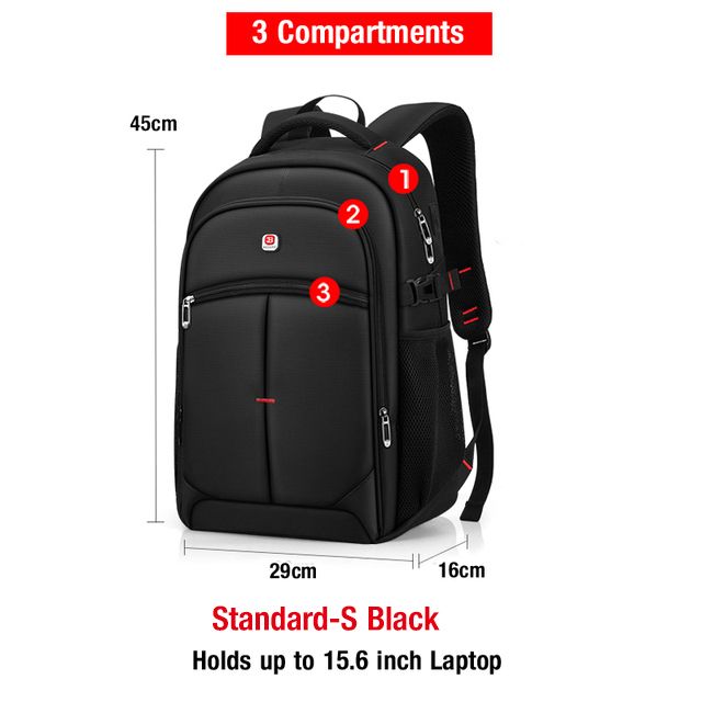 Zaino per laptop Uomo Donna Bolsa Mochila per 15.6 17 pollici Notebook Computer Zaino Borsa da scuola Zaino per adolescenti: Beige