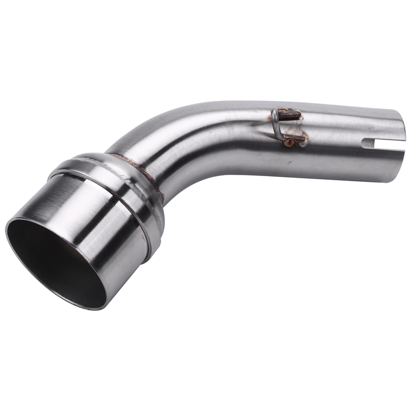 Motorfiets Uitlaat Adapter 51Mm Slip Op Link Pijp Escape Mid Tube Clamp Connector Voor Yamaha Yzf R25 R30 R3