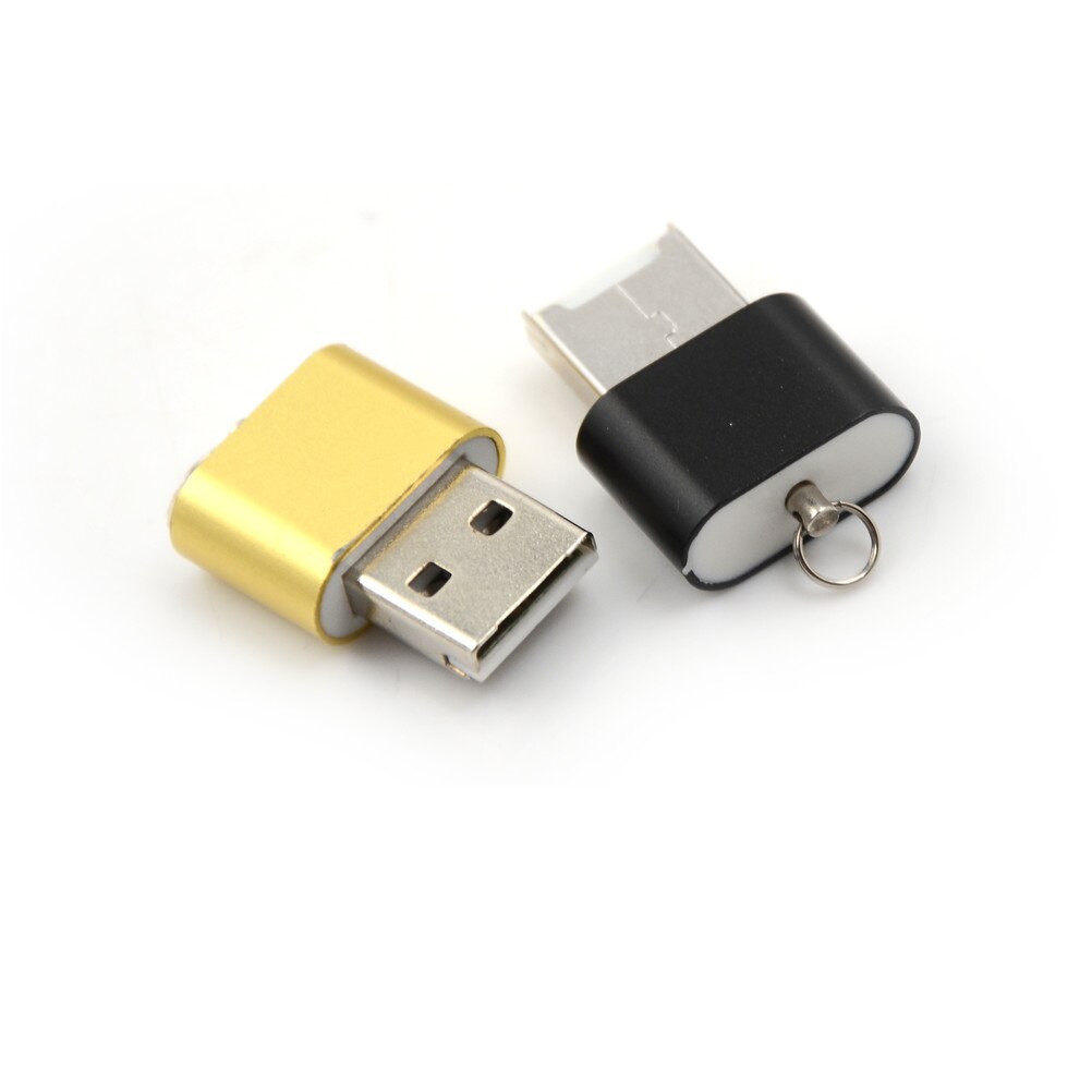 Mini-usb -2.0- speicherkartenleser-adapter mit hoher geschwindigkeit für micro-sd-, tf- und t-flash-speicherkarten (480 mbit 2.0 s) für tablets/smartphones (otg-adapter)
