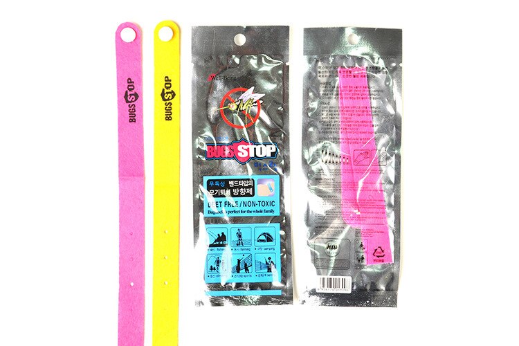 250 Uds. Pulsera de mosquitos GREENLUCK repelente, pulsera antimosquitos de la suerte verde Matador para bebé verano al aire libre