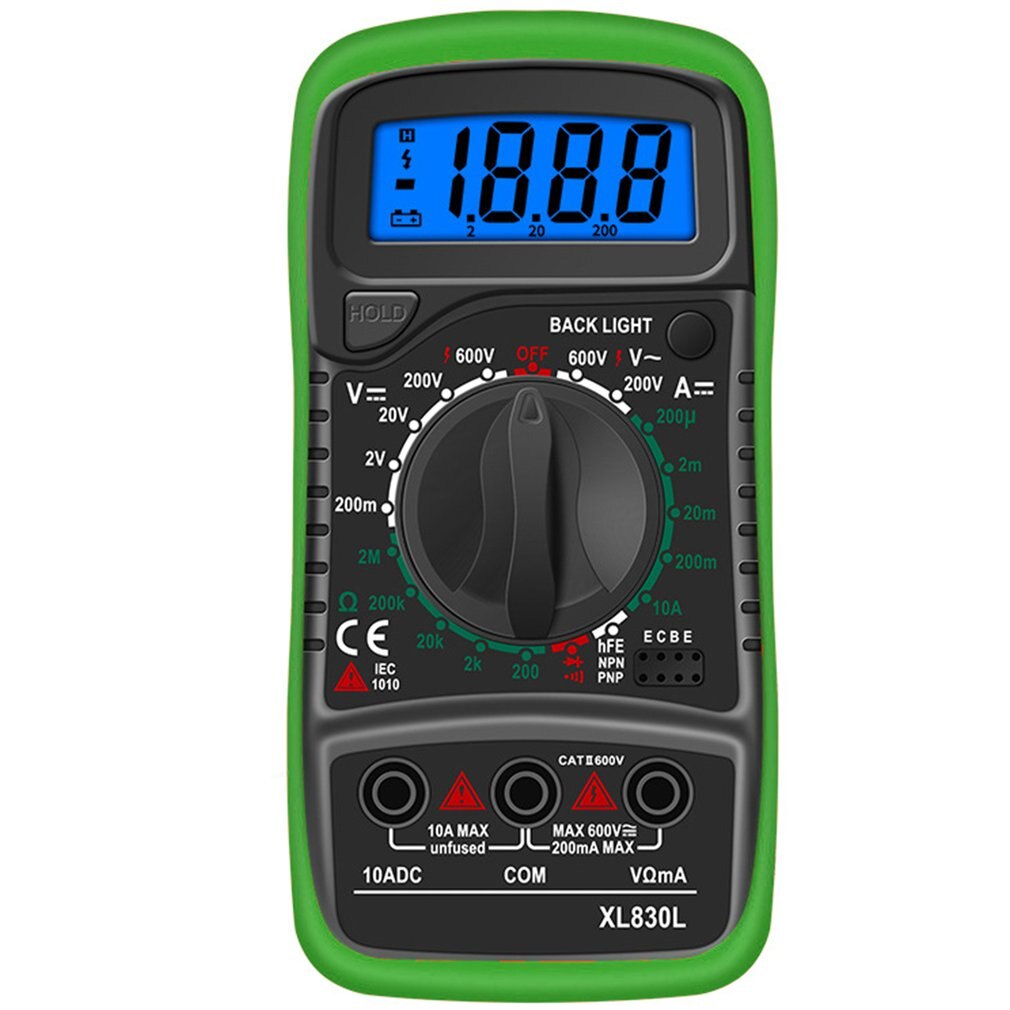 Digital Multimeter High-precision Digital Display Universal Meter Multi-function Resistance And Voltage Measuring Instrument