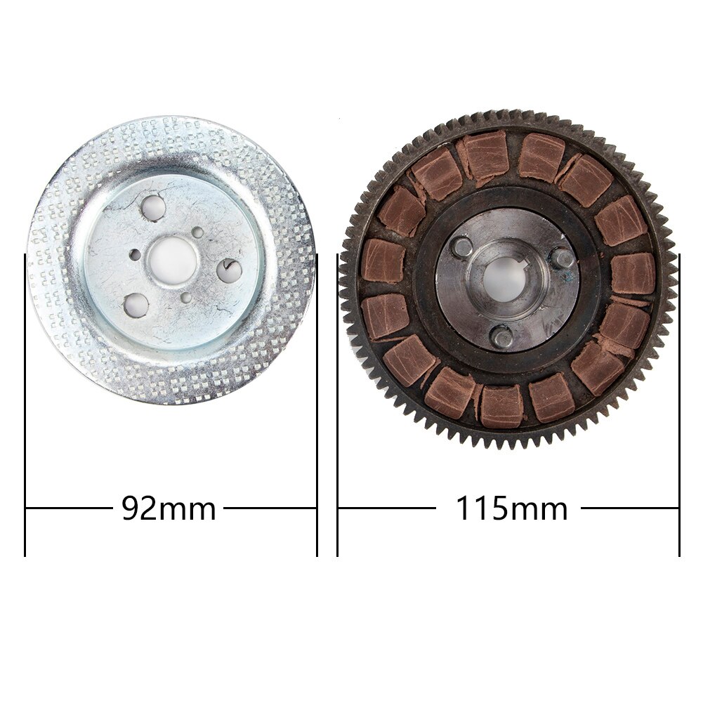 2-Stroke Motorized Bicycle Complete Clutch Bevel Wheel Assembly Bike Replacement For 80cc Gas Motorized Bicycle