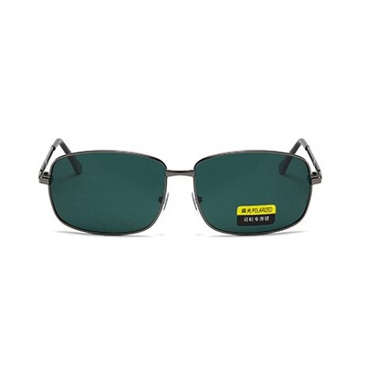 Universal Night Vision Glasses Sunglasses Men Outdoor Sport Sun Glasses Driver Goggles Black/Yellow Glasses for Night Driving: dark green-Polarizer