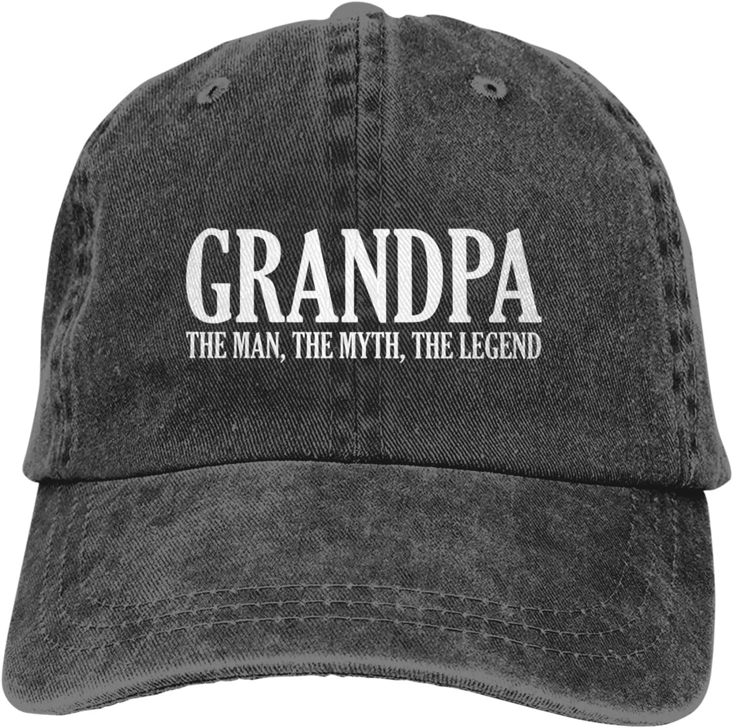 Casquette de baseball grand-père du monde, chapeau de papa de golf, réglable, original, classique, profil bas, chapeau en coton, hommes, femmes: GRIS