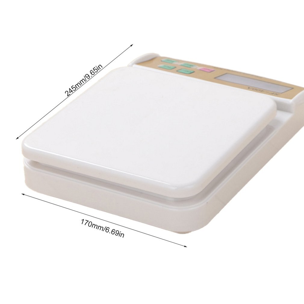 10Kg Backlight Digital Electronic Kitchen Food Scale Portable Weight Scale Weighing Scale Herbal Baking Scale