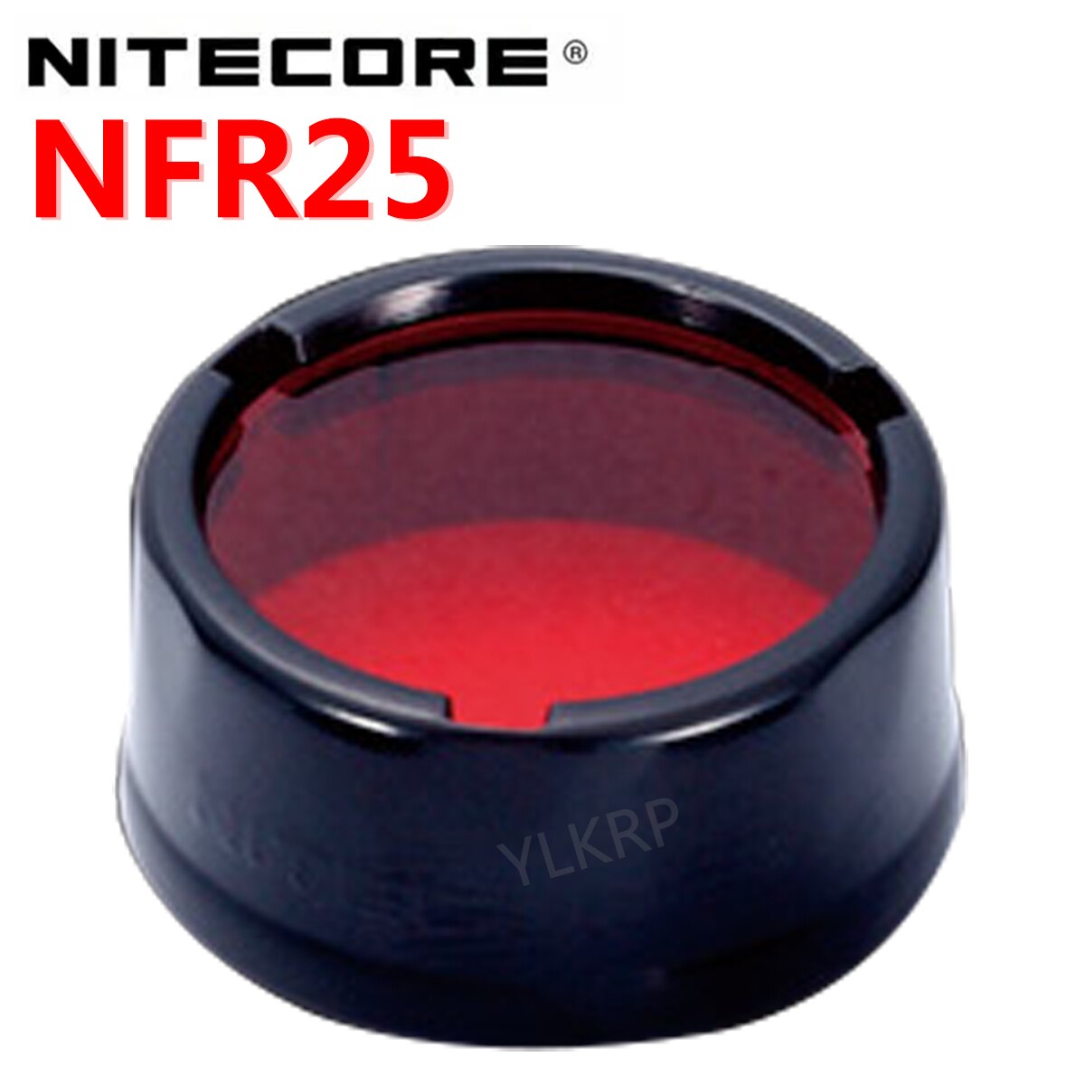 Original NITECORE Filter NFR25 NFG25 NFB25 NFD25 for flashlight with head 25.4mm for Nitecore EA1 EA2 EC1 EC2 MH1A MH2A MH1C: NFR25