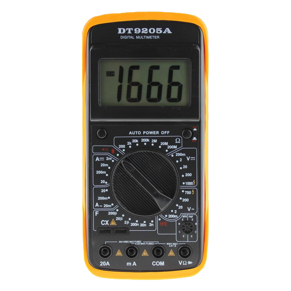 AC/DC LCD Display Auto Electric Handheld Tester Digital Multimeter Meter Ammeter COMS nice Vicky