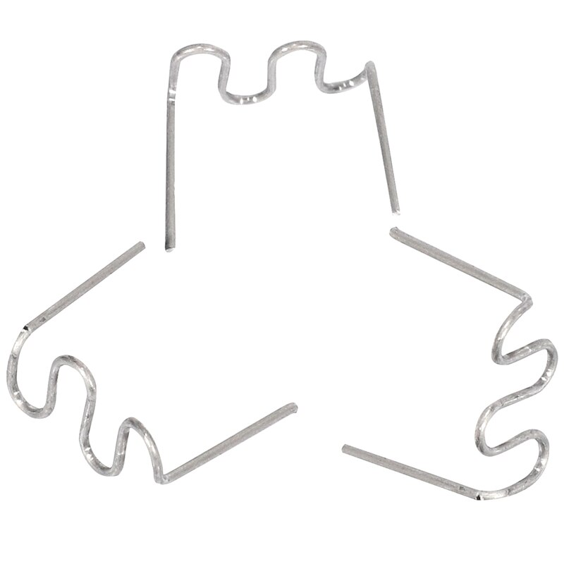 1000 pezzi graffette per cucitrice a caldo riparazione plastica onda graffette paraurti riparazioni carrozzeria 0.8mm S onda graffette