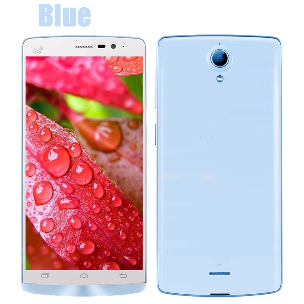 Globale versie 5e 2g ram +16g rom 5.0 inch android 5mp+13mp voor/achter 4g lte nfc smartphones quad-core mobiele telefoons celuares: Standaard / Blauw