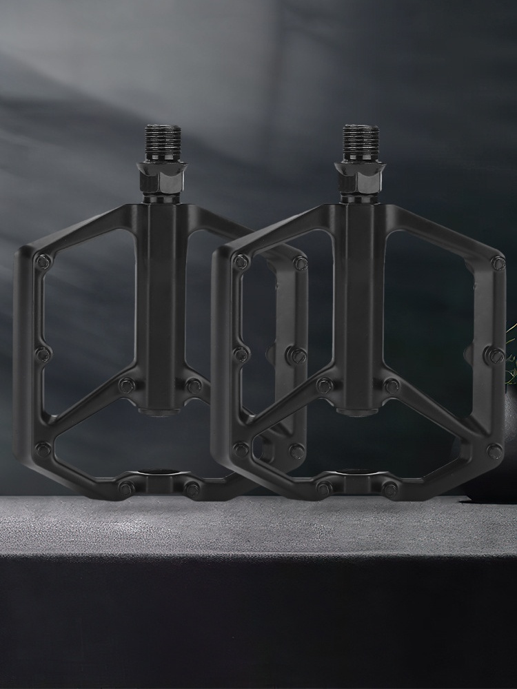 Pedales de bicicleta de aluminio con rodamiento de sellado x2 Universal 9/16 (14 mm) para bicicleta de montaña
