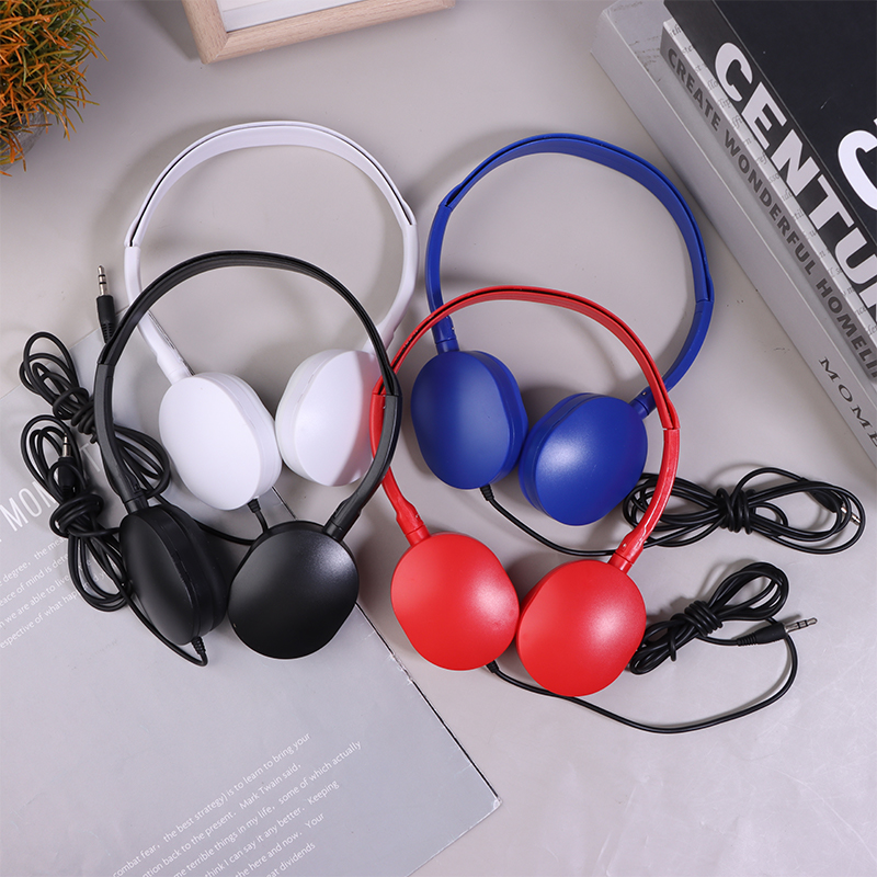 Headsets Voor Kinderen Bedrade Computer Hoofdtelefoon Met 3.5Mm Stekker Universele Sport Muziek Headsets Voor Kinderen Meisje