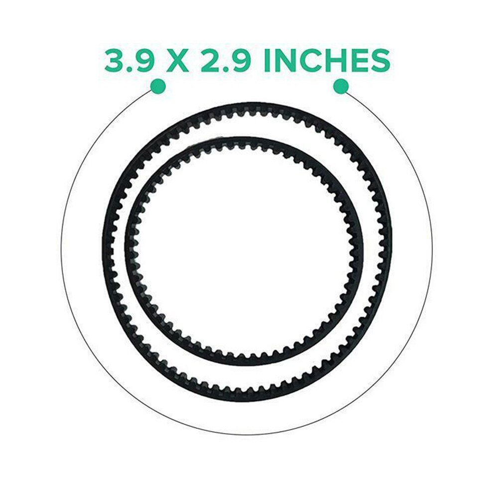 2 conjuntos para bissell proheat cinto conjunto 203-6688 & 203-6804 ajuste proheat 2x, proheat 2x premire, e proheat 2x deepclean premier