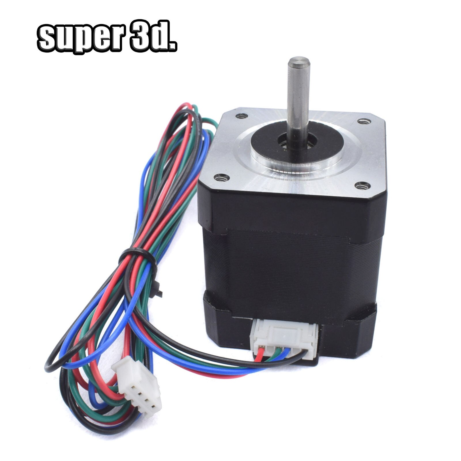 Nema 17 42 Stepper Motor Height 26mm 34mm 40mm 48mm Motor 4-lead 12-24V with Cables for 3D Printer J-head Extruder CNC Parts