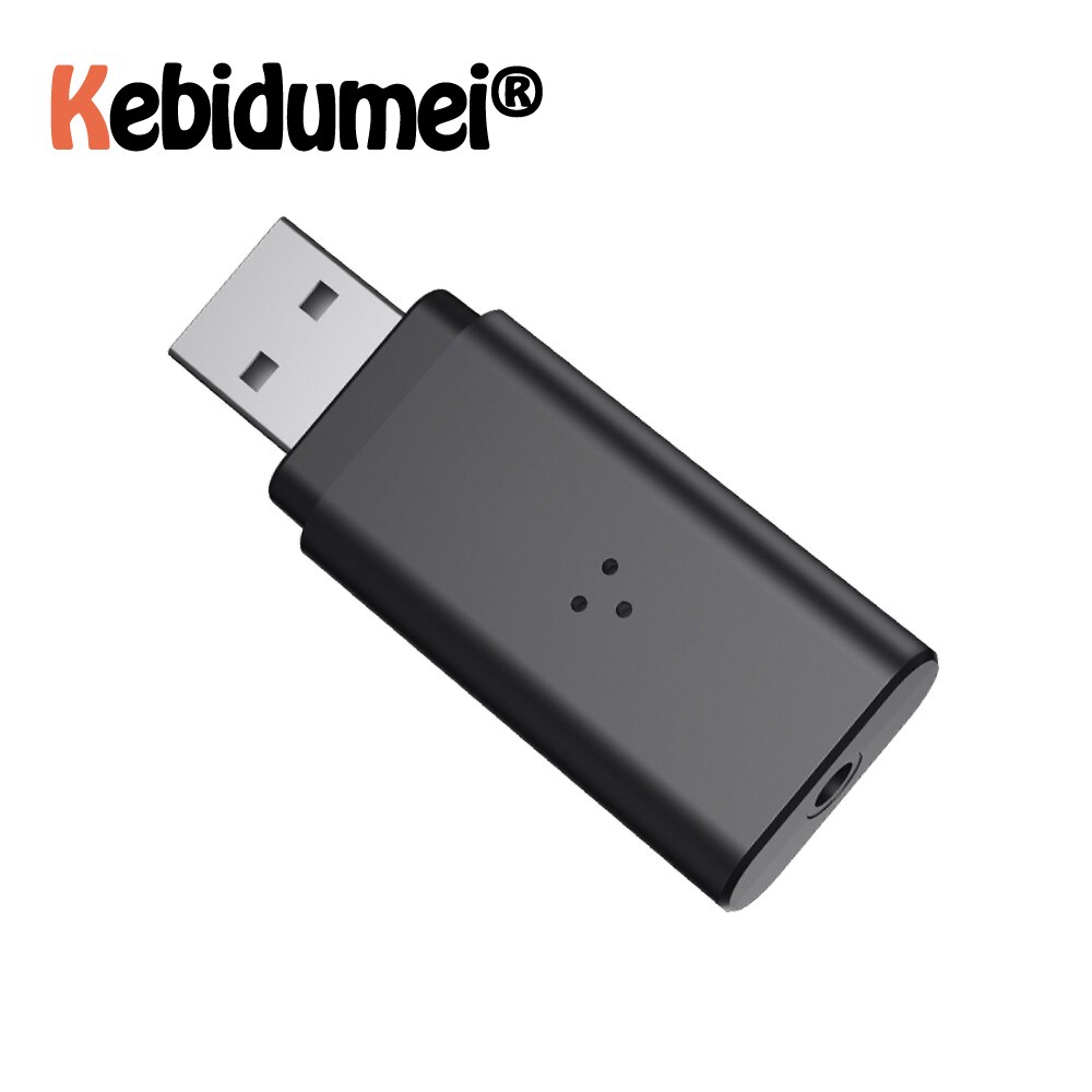 USB Adapter 3.5MM Bluetooth Ontvanger Draadloze Handsfree Bluetooth V5.0 Adapter Voor Speaker Voor Auto Voor Android IOS