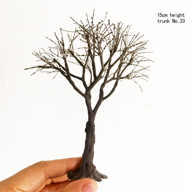 Model Tree Trunk Wires Tree Model Material Handmade Tree For Making Simulation Tree Powder Miniature Tree Model Train Layout: Fluorescent Green