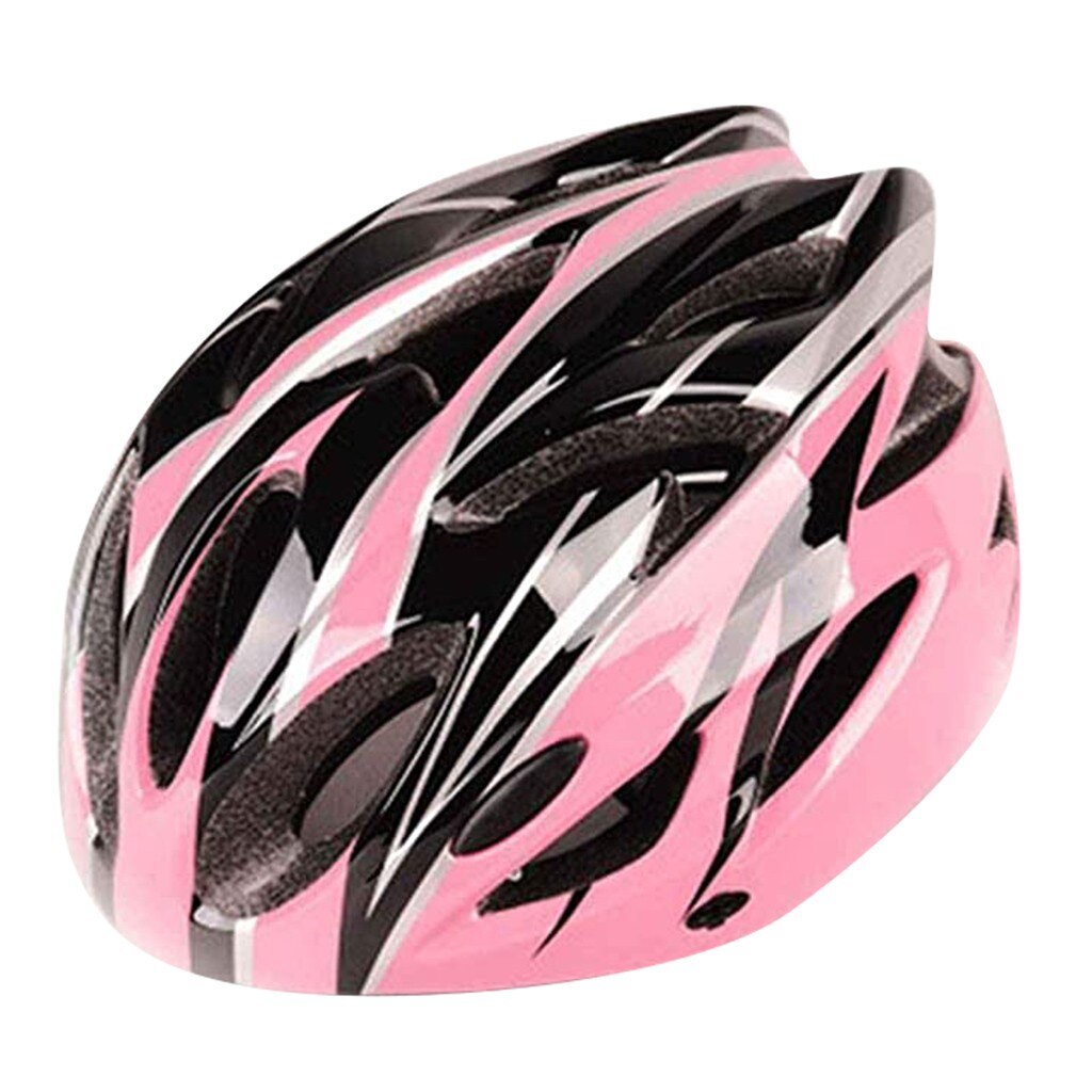@40 Best CyCling Helmet Mountain Bike Helmet MTB Cyclist Helmet Helmets M and L Men Women Head Protector Caps: Pink