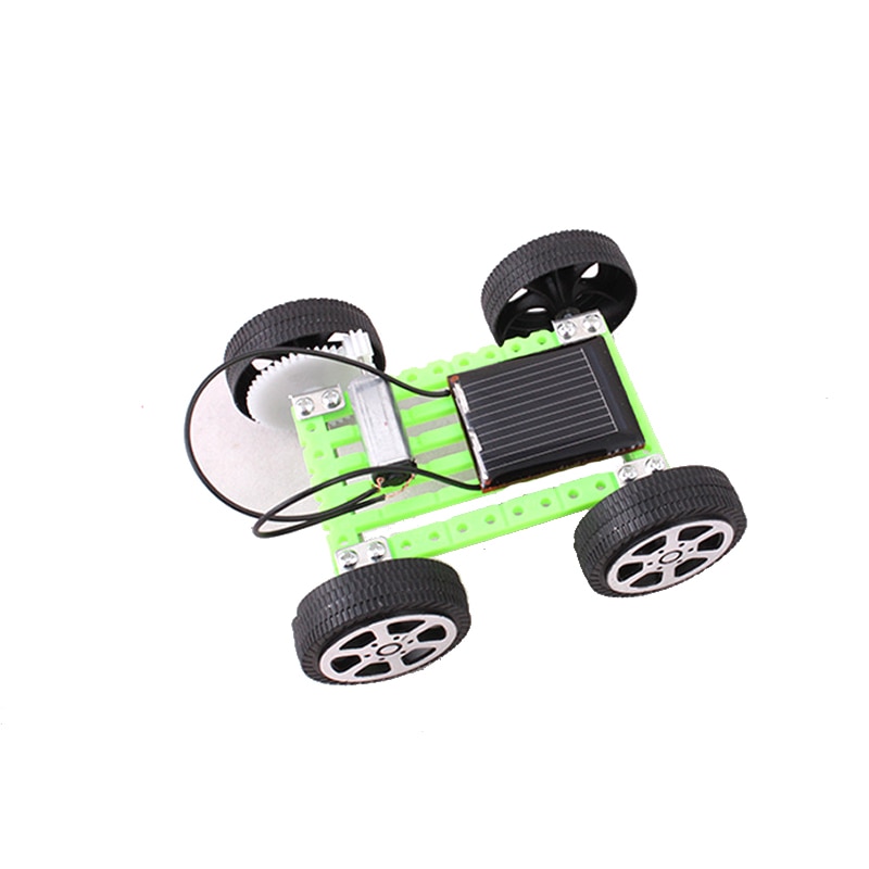 DIY Solar Toys Mini Solar Car Kit Novelty Sunshine Toys Learning Machine Education Tool Physical Electrical Student Instrument