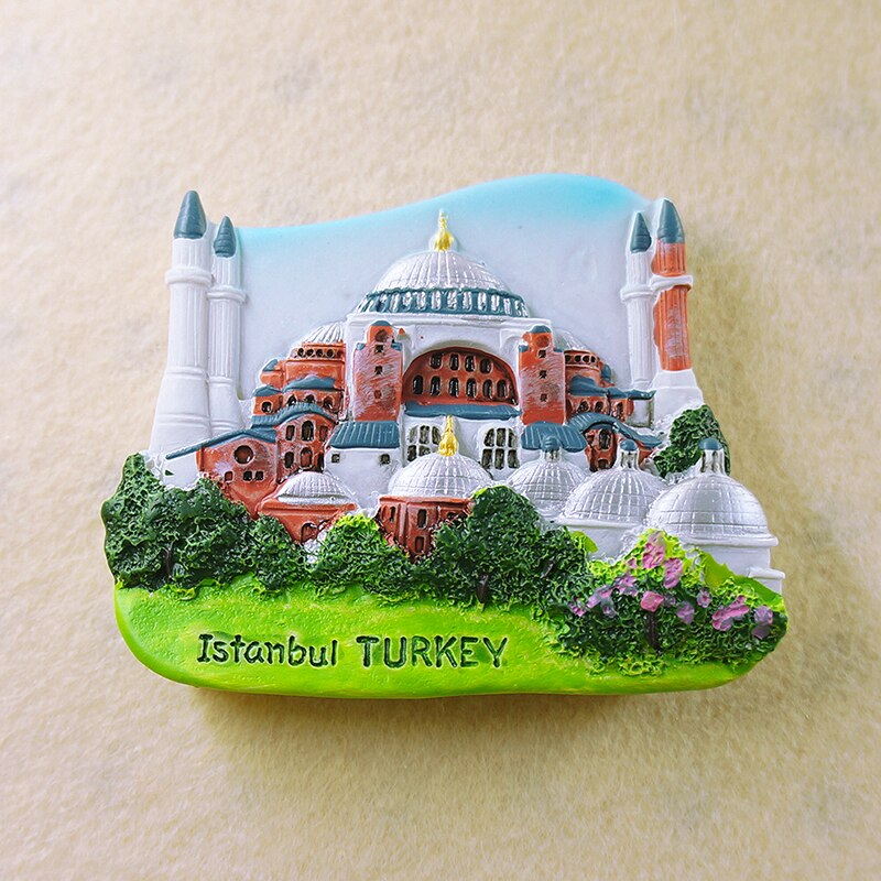 Alanya Antalya Turkije 3D Koelkast Magneet Souvenir Gift Collection Huis & Keuken Decoratie Whiteboard Magnetische Sticker Turkije Koelkast Magneet