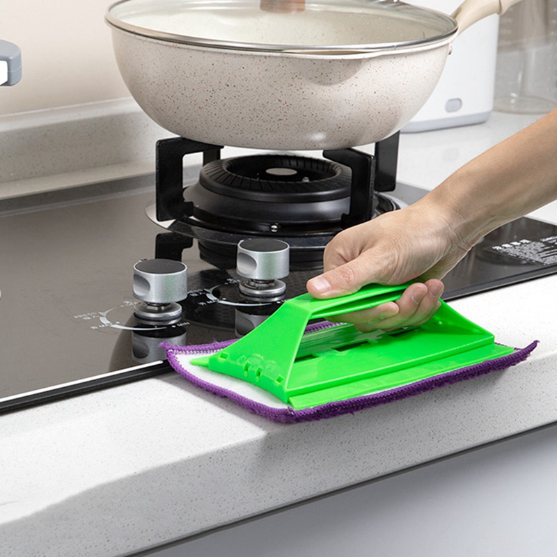 1Pc Window Cleaner Household Glass Cleaner Cleaning Brush Window Gap Glass Cleaning Tools