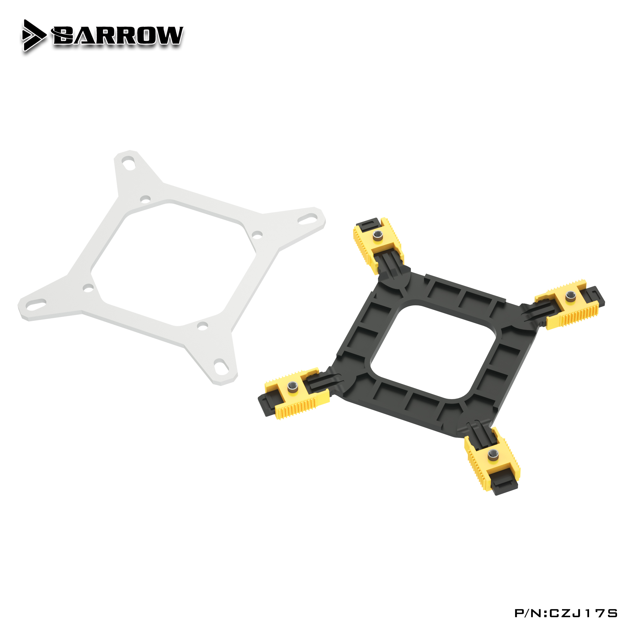 Barrow Intel LGA 1700 CPU Block Bracket For Computer Water Cooling Accessories, CZJ17S/CZJ17E