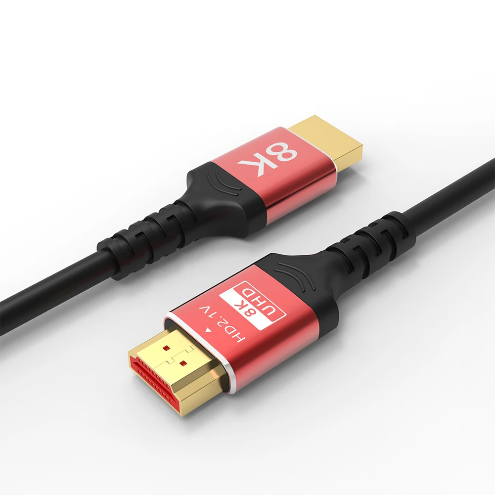 Câble HDMI 8K 60HZ 2.1V 4K 144HZ, pour TV, moniteur d'ordinateur, projecteur, Console de jeu PS, Audio et vidéo 1/1, 5/2/3/5M