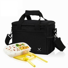 24*16*19 CM Große Mittagessen Taschen Isolierte Thermische Kühltaschen Lebensmittel Lagerung Picknick Reise Thermo Lunchbox männer Frauen Handtaschen