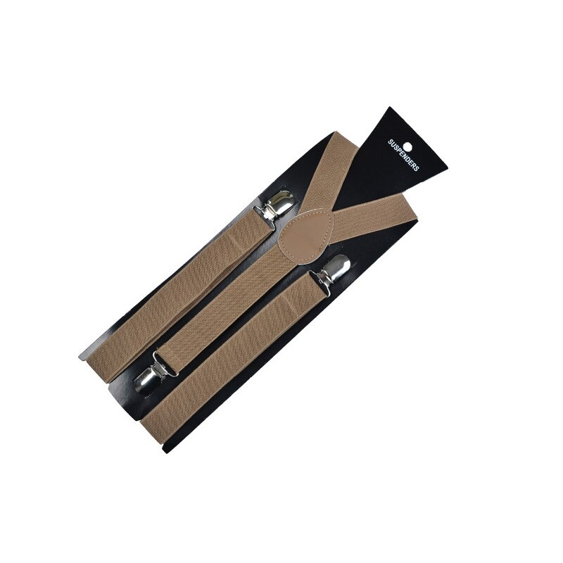 Tirantes elásticos de Color sólido para hombre y mujer, Tirantes ajustables, pantalones con tirantes para traje de boda, accesorios para falda,: 10