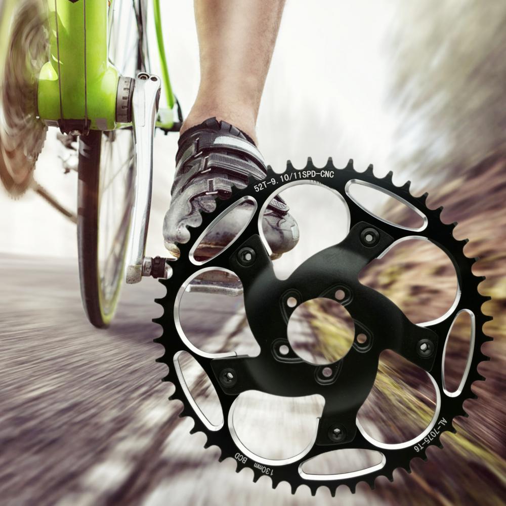Bicycle 50T/52T/54T/56T/58T/60T Chain Wheel Sprocket Crank for Bafang Motor BBSHD 130BCD Bike Parts Chain Wheel