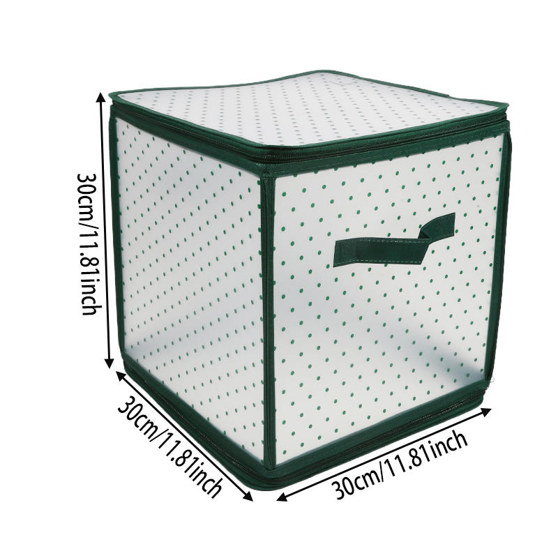 Christmas Ball Storage Box 64 Grid Large Capacity Foldable Storage Box For Storing Ball Toys And Ornaments
