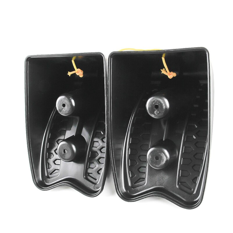 2pcs Automobiles Anti-slip Block Rubber Car Tyre Slip Stopper Control Wheel Alignment Block Tire Support Pad