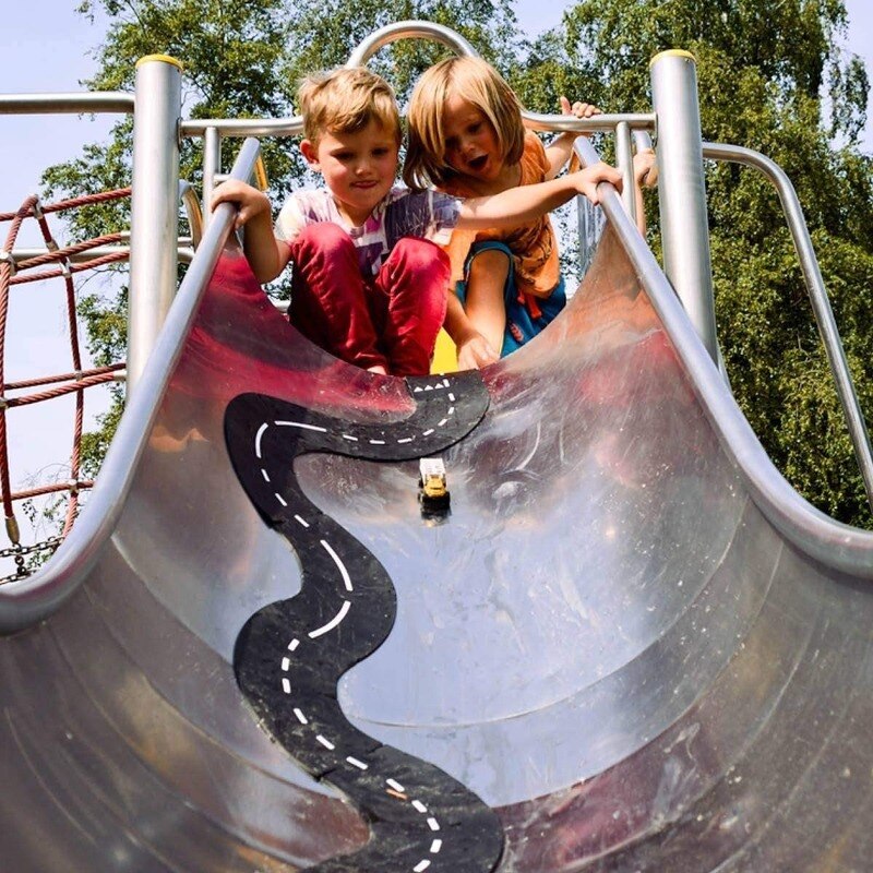 Kids Educatief Verkeer Speelgoed Voor Kinderen Road Building Speelgoed Auto Rijbaan Expressway Snelweg Flexibele Puzzel Spoor Set