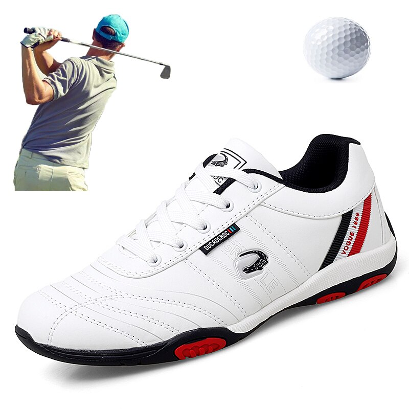 Vanntette golfsko for menn lette vandresko anti-skli gofling joggesko størrelse 38-45 komfortable golf joggesko herre