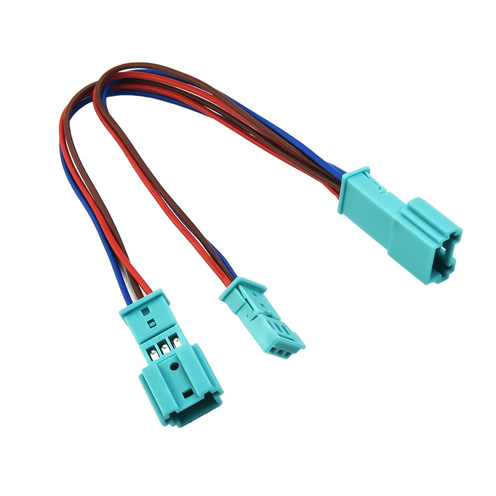 3 Pin Car Tool Cupholder LED Ambient Light AC/Radio Adapter Y Cable Fit For BMW F30 F31 F80 M3 High Y-adapter Cable