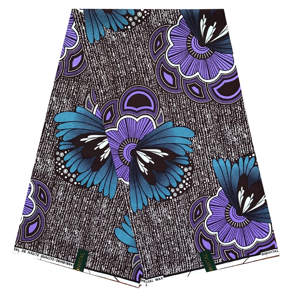 pure cotton wax african print fabric tissue african fabric wax print fabric: Red