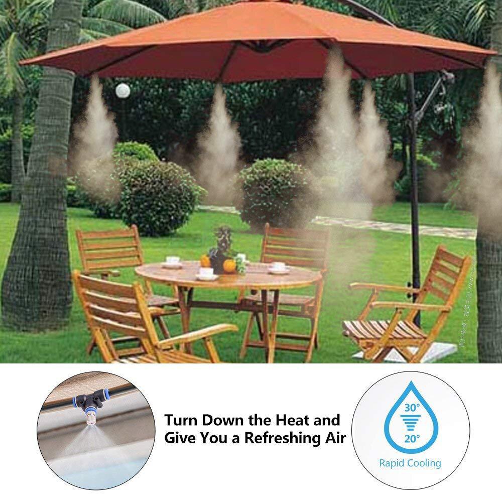 Easy Install With Line Outdoor Greenhouse Summer Watering Home Misting Cooling System Garden Irrigation Humidify Trampoline