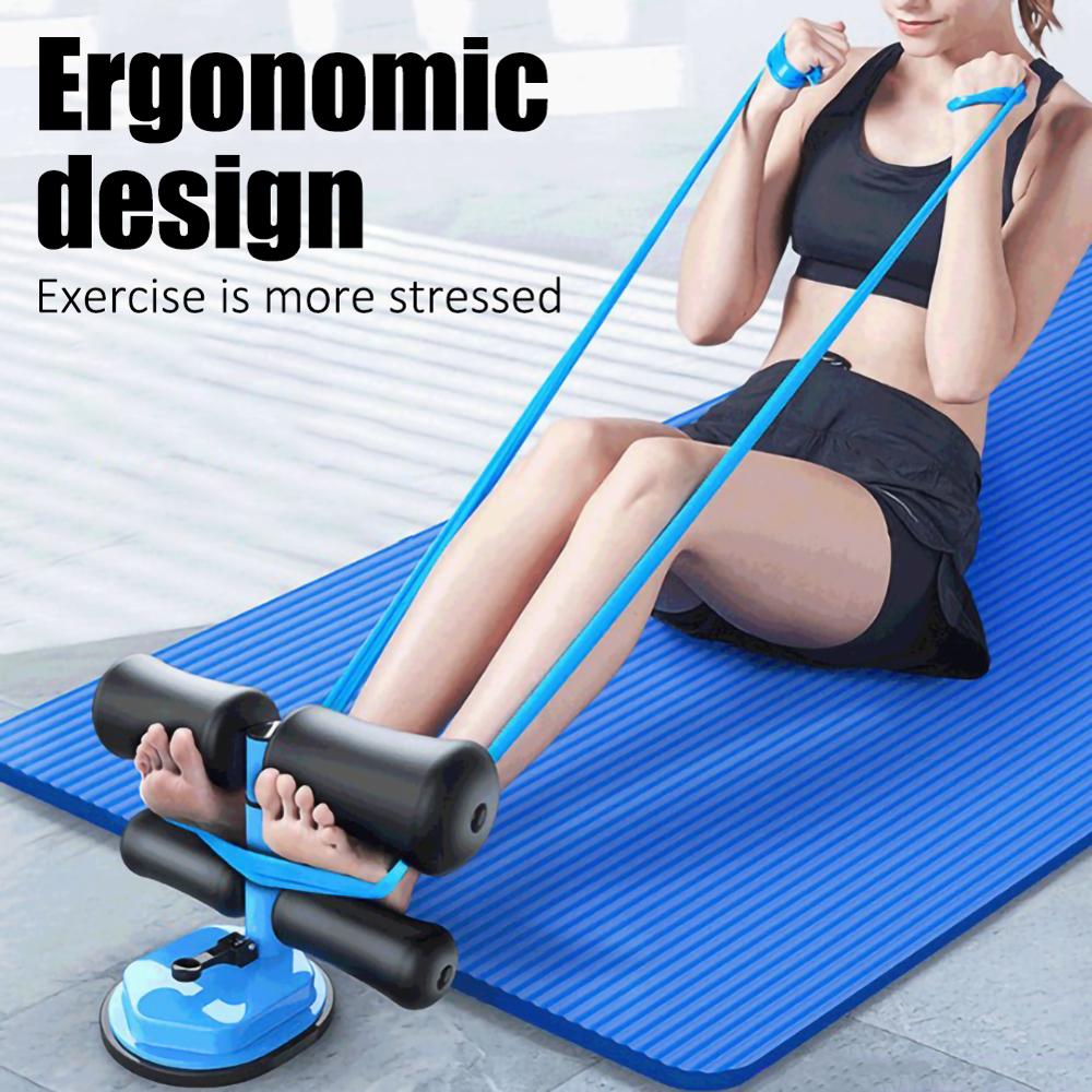 Adjustable Sit-ups Assistant Device Home Fitness Healthy Abdomen Lose Weight Gym Workout Exercise Body Equipment