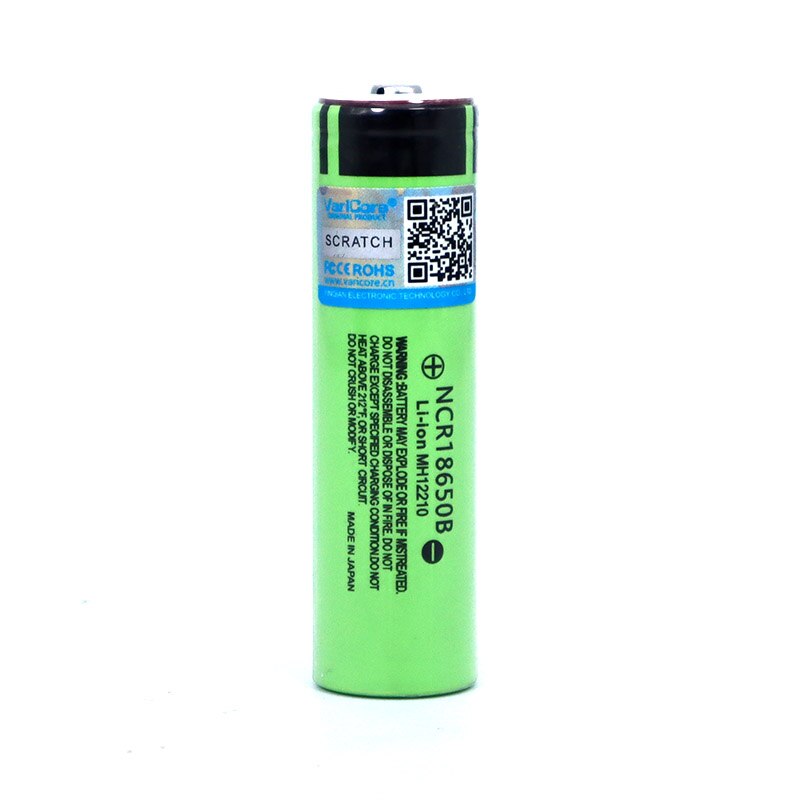 Batería recargable de litio NCR18650B, nueva, Original, 18650, 3,7 v, 3400 mah, puntiagudas con baterías (sin PCB) + caja