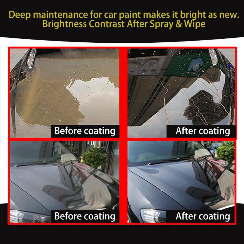 Automotive Coating Agent Car Paint Crystal Waterproof Paint Lacquer Spray Protective Car Paint Care