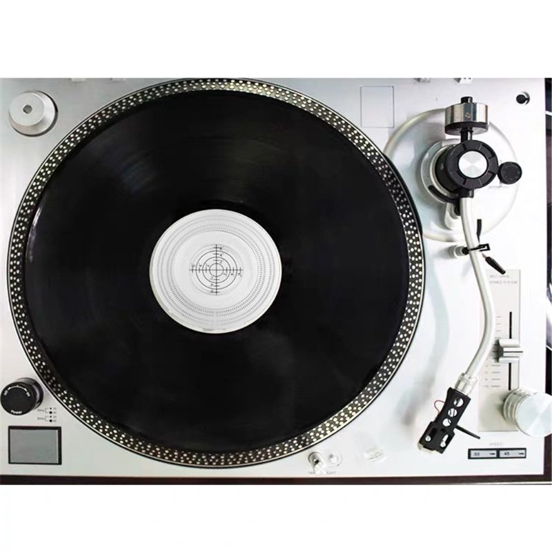Aluminum Record Stabilizer Turntable Bubble Level LP Vinyl Disc Stabilizer B36A