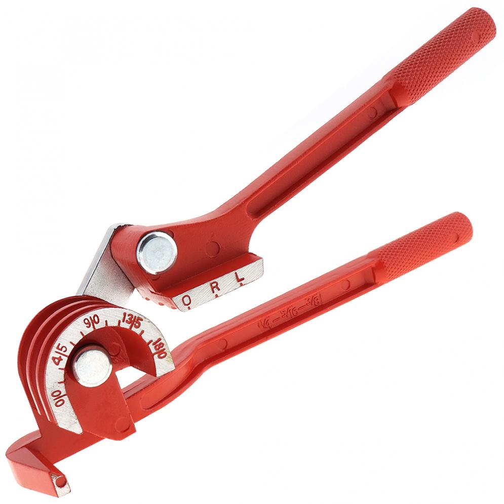 3 en 1 180 degrés 6mm / 8mm / 10mm cintreuse de Tube de tuyau/Tube de cuivre/Tube de climatisation outil de coude manuel