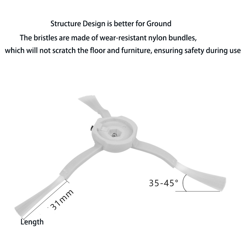 Spazzola laterale principale per Xiaomi Mi robot 1/ 1S SDJQR01RR SDJQR03RR RoboeockT6/T7/S5 aspirapolvere accessori Hepa polvere scatola
