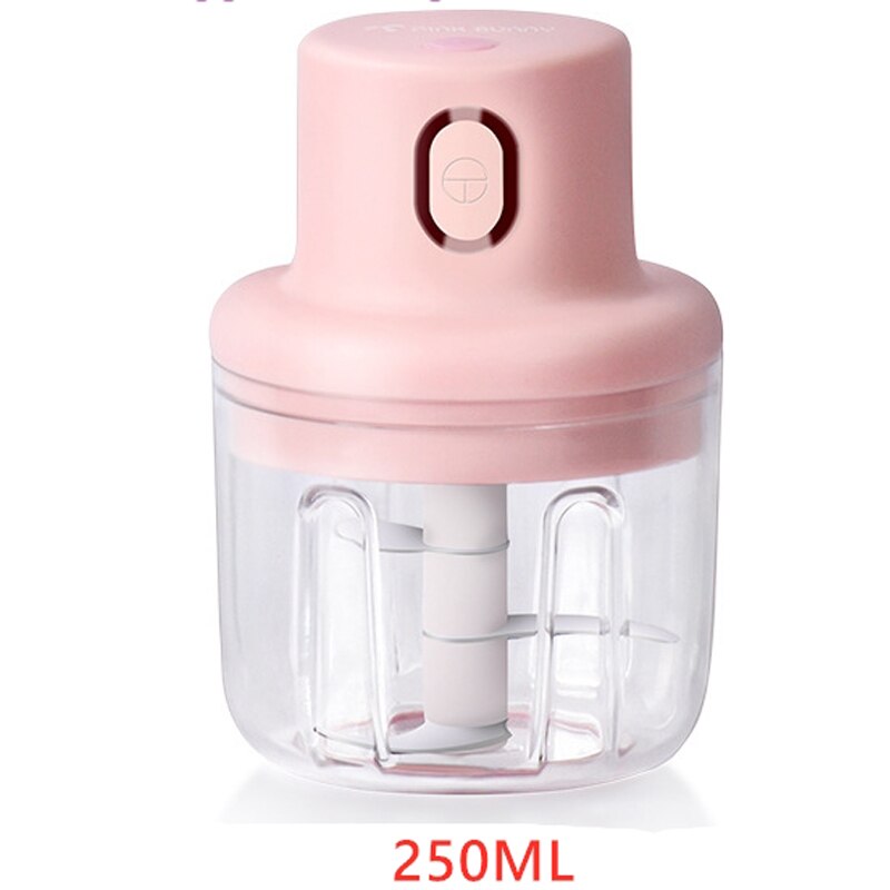 Electric Food Chopper,Automatic Mixer Blender to Chop Fruits/Vegetables/Garlic/Onion,Meat Grinder,Kitchen tools: 250ml