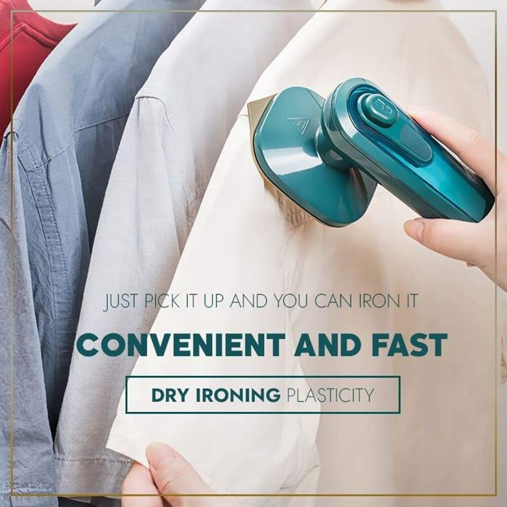 Mini Handheld Hanging Iron Machine Sprayer Portable Garment Clothes Dry Steamer Electric Home Dorm Fast-Heat Apparatus