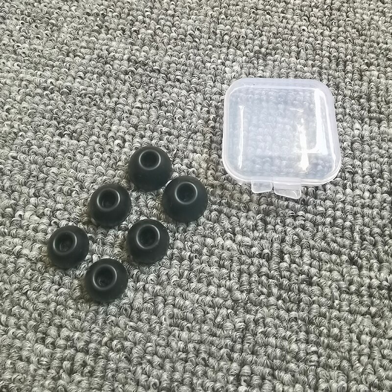 In-ear-öronsnäckor för beats studio buds hörlurar silikonfodral skydd lock byte av tips öronsnäckor öronsnäckor öronkuddar kudde 3 par