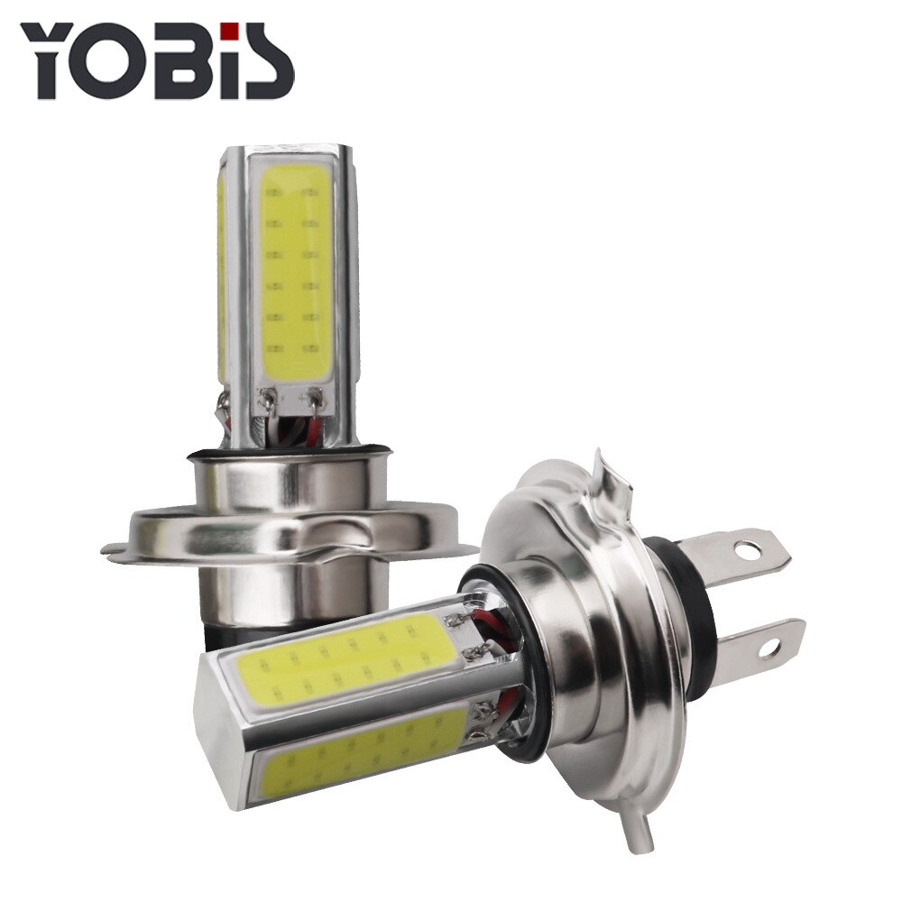 Automotive Led Lamp H4 P15D BA20D Led Cob 20W Led Mistlamp Motorfiets Led Koplamp Auto Lamp