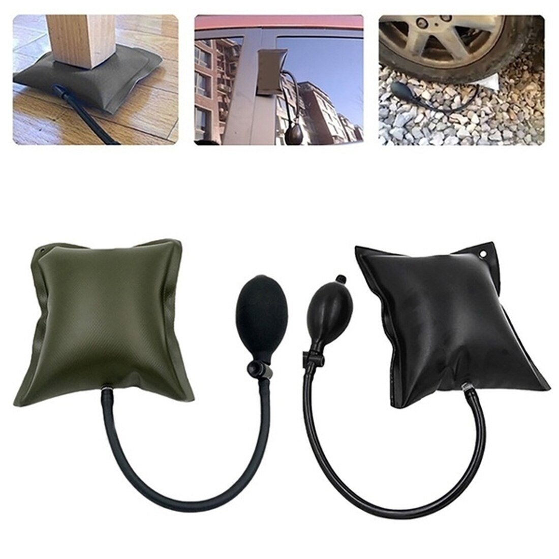 Auto Air Wedge Airbag Pump Wedge Locksmith Hand Tools Pick Set Open Car Door Window Repair Supplies Hardware 4 Colors