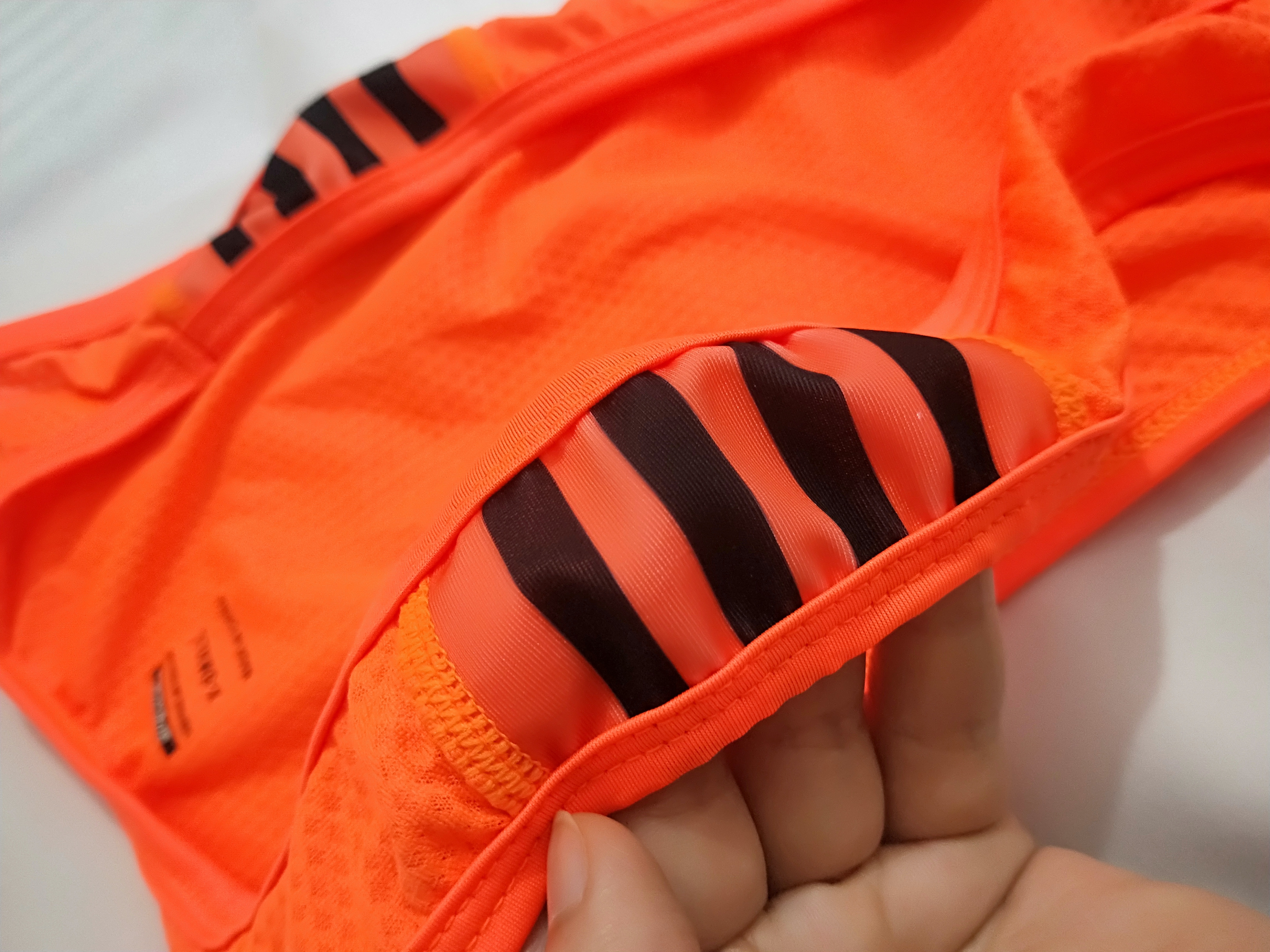 Fast SPEXCEL orange cycling bib short pro team aero cycling plants bicycle bib short top in stock