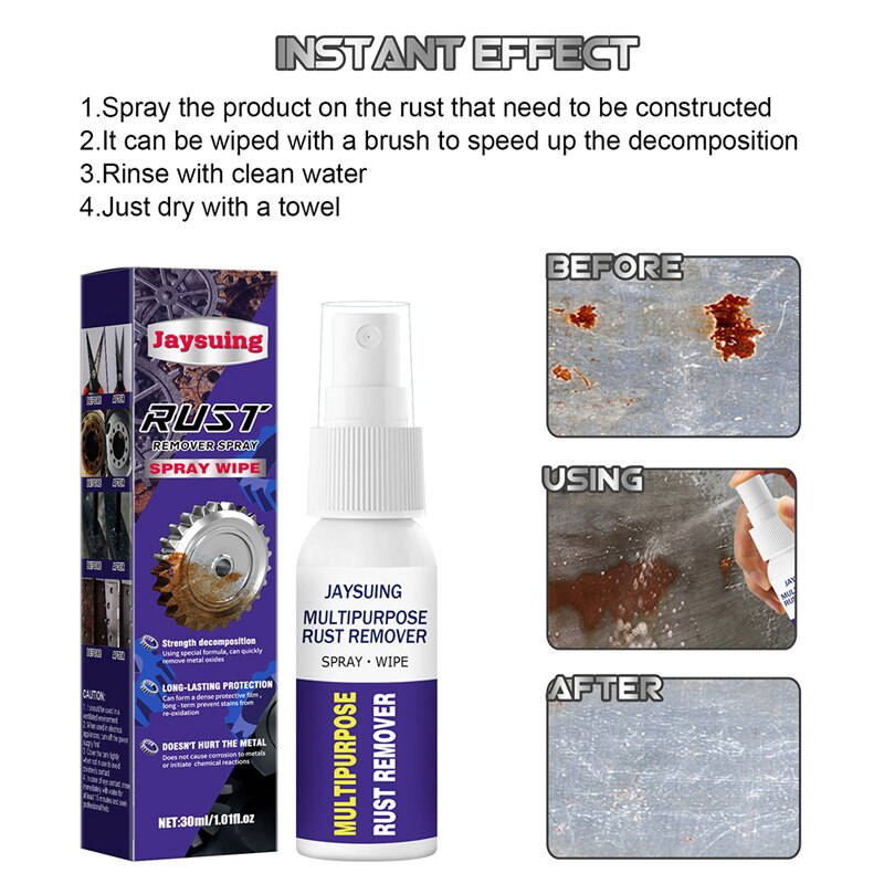 Rust Converter Auto Wash Anti Corrosive Spray Paint Kitchen Wheel Rust Remover