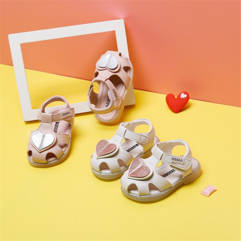 AOGT Neue Baby Sandalen für Mädchen Niedliche Prinzessin Kleinkind Sandalen Weichen Nicht-slip Baotou Sommer Mädchen Infant Schuhe